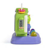 Kids DIY Block Porous Cognitive Shape Sorter Toy Knock Music Light Early Education Children Dinosaur Toys